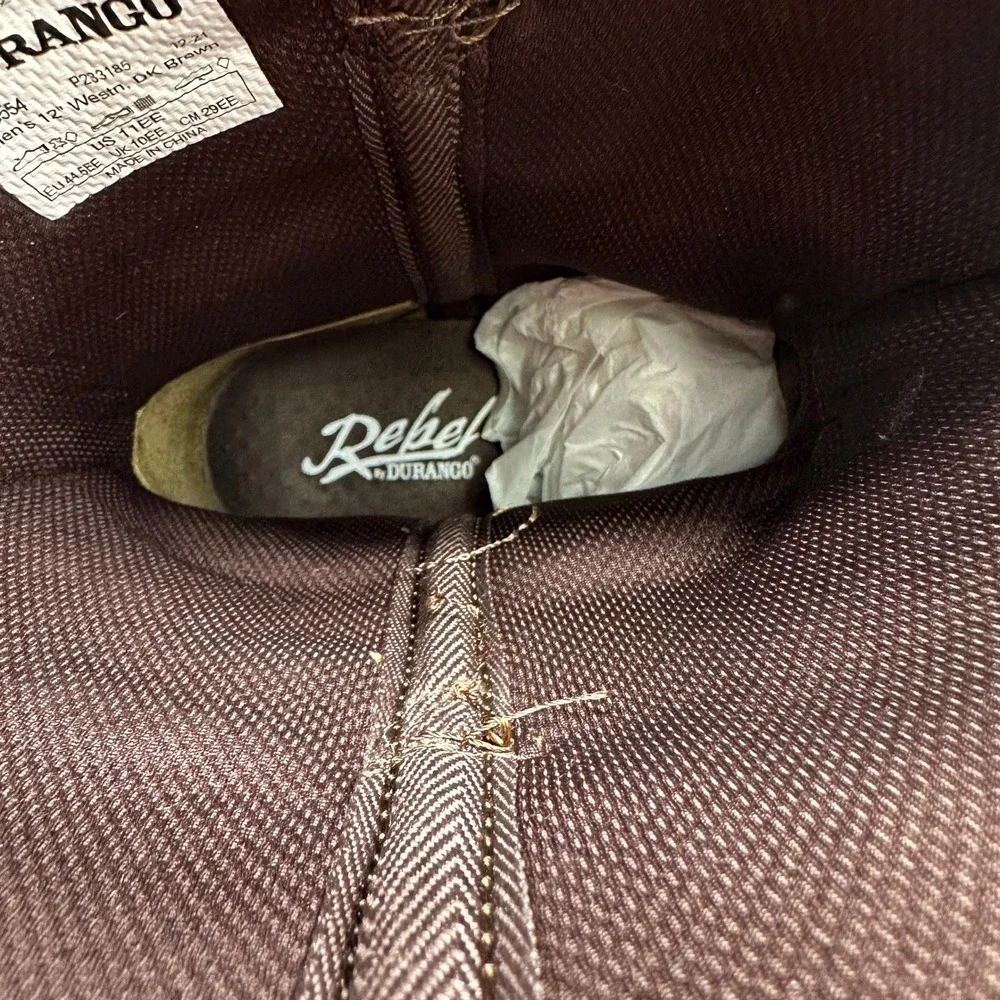 Durango Rebel‎ Leather Boots Men 11